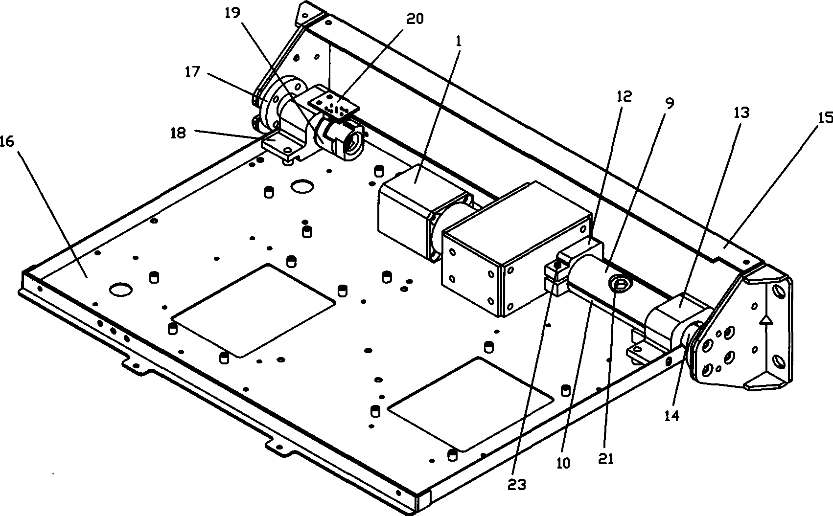 Turnover device of vehicular display