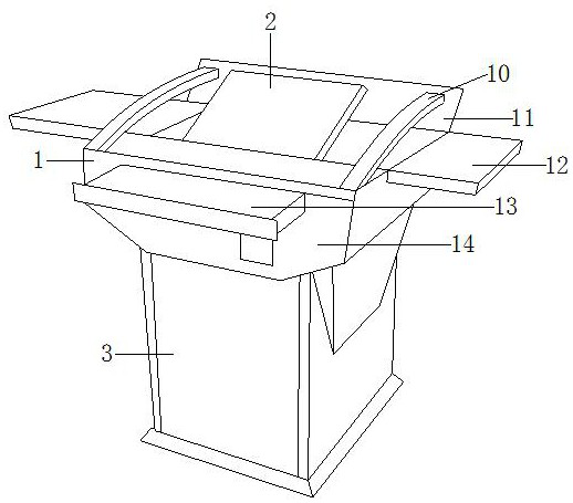 a teaching podium