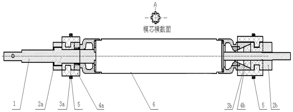 Charged winding stress release device