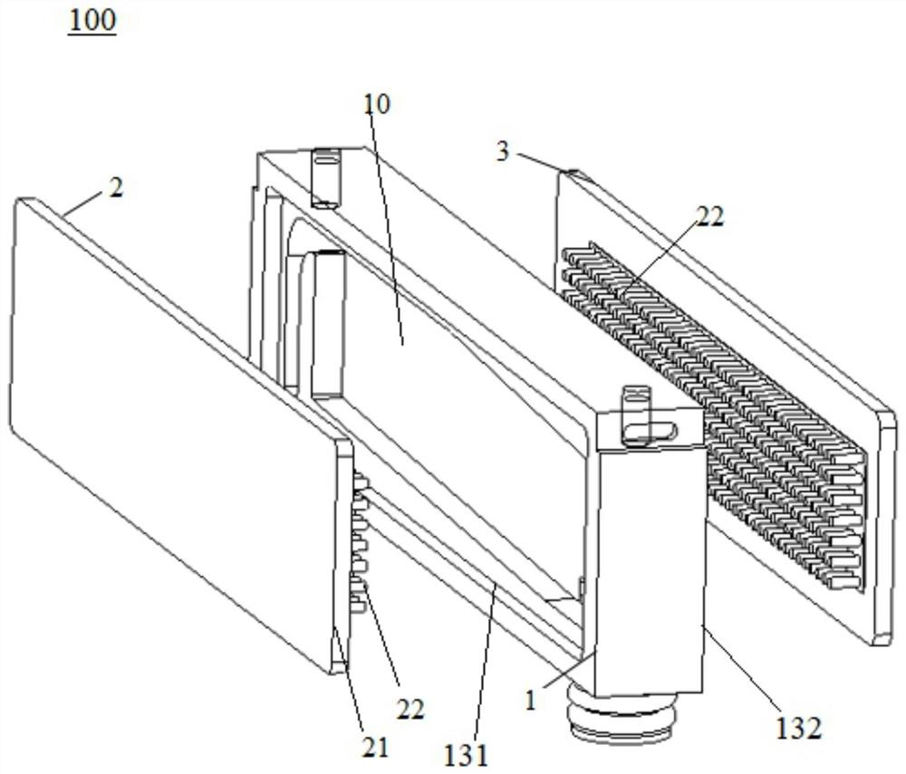 Power semiconductor module cooling device and power semiconductor module