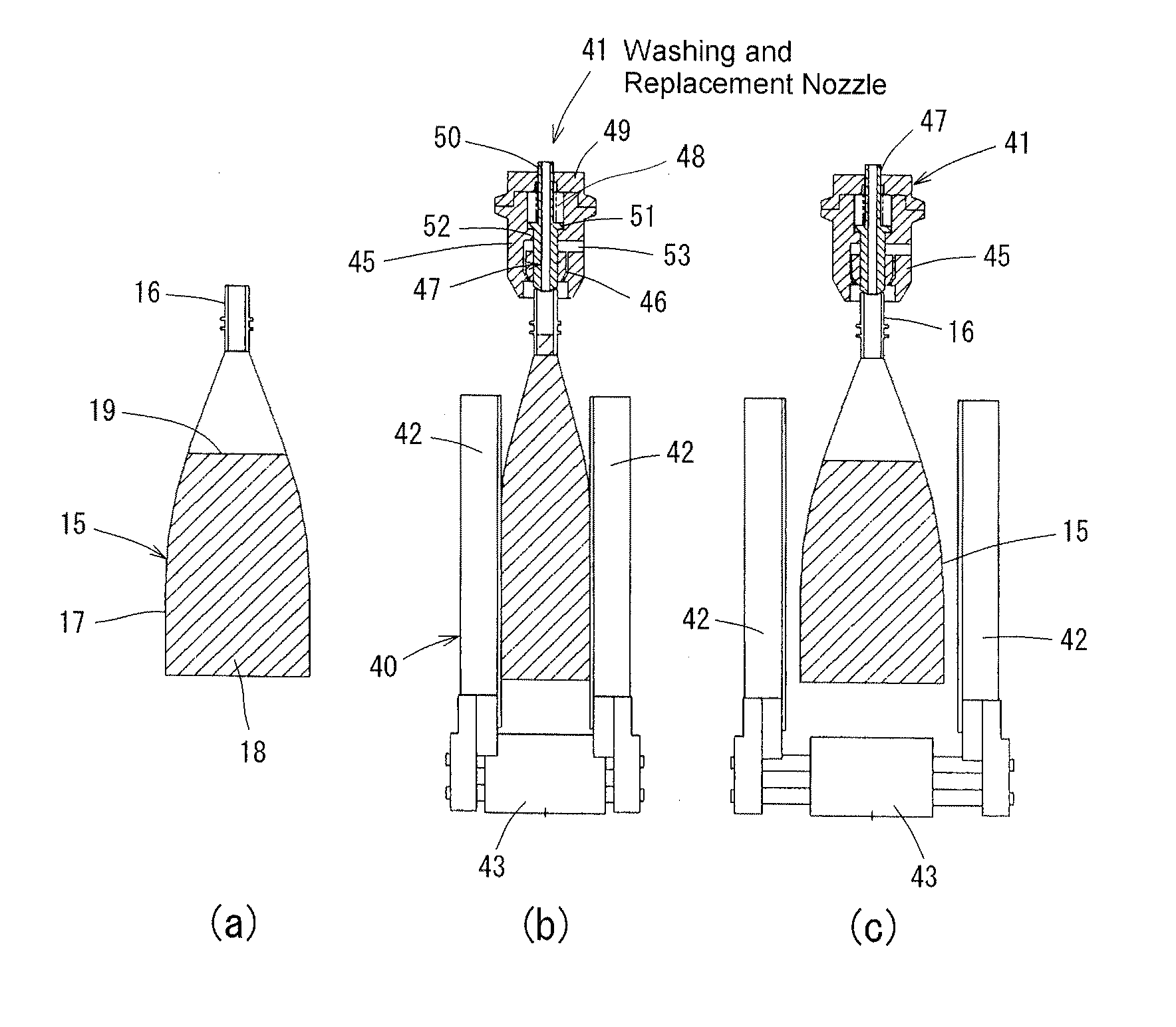 Method for filling and sealing liquid content in spouted pouch and apparatus therefor