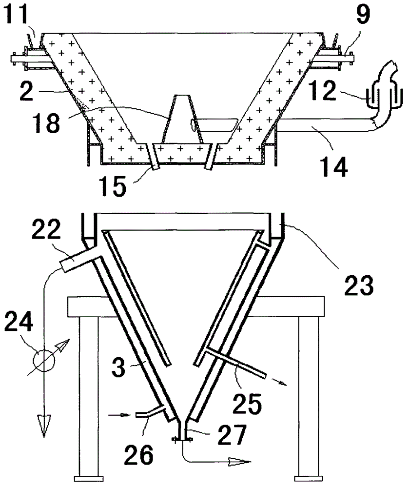 Charcoal-burning tank roasting device