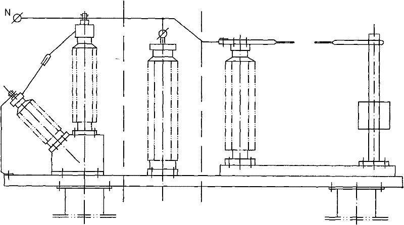 Transformer neutrality point combination electric device