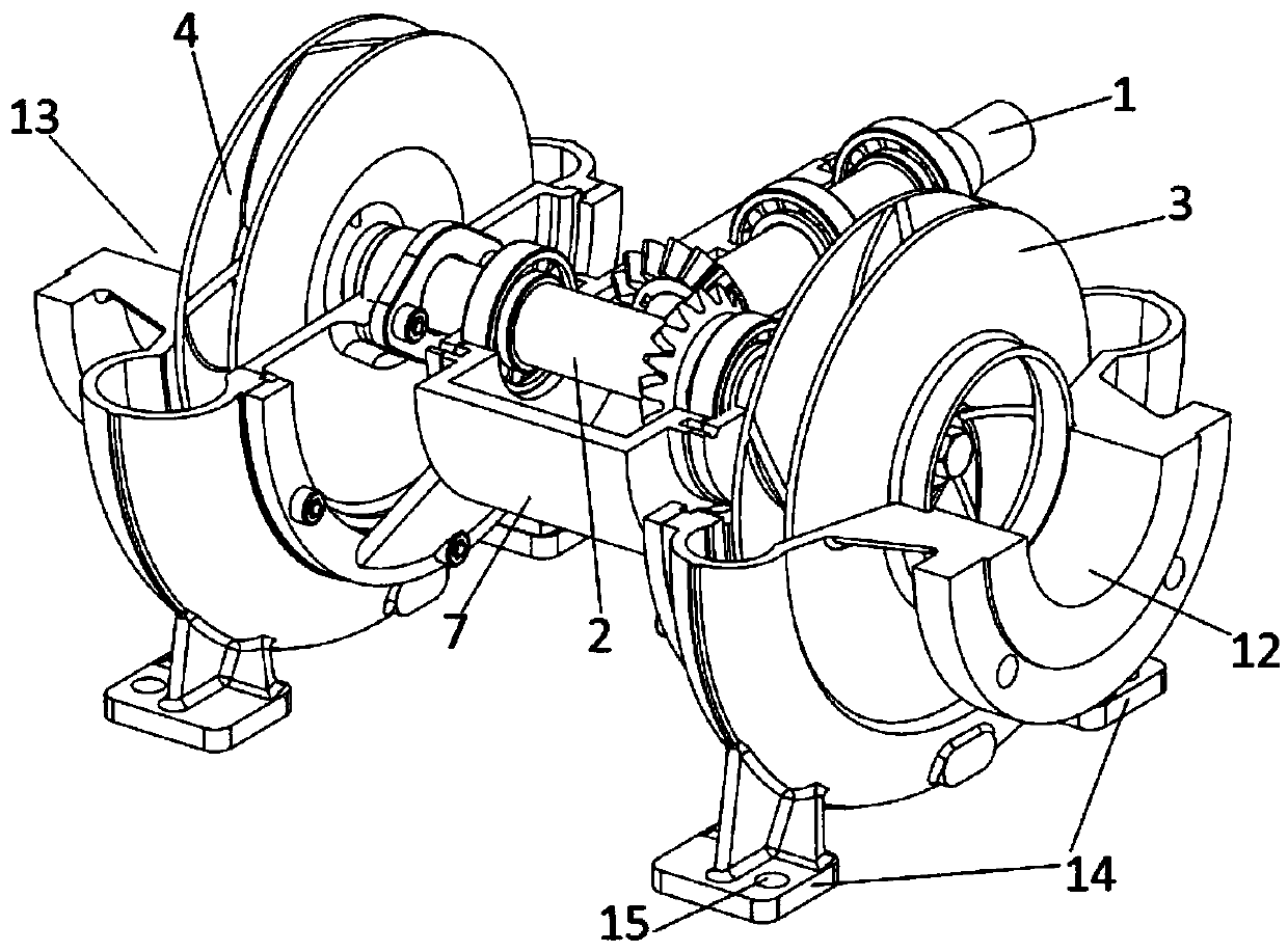 New structure multifunctional composite pumping device