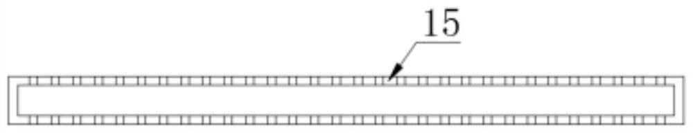 An agricultural soybean screening and impurity removal device