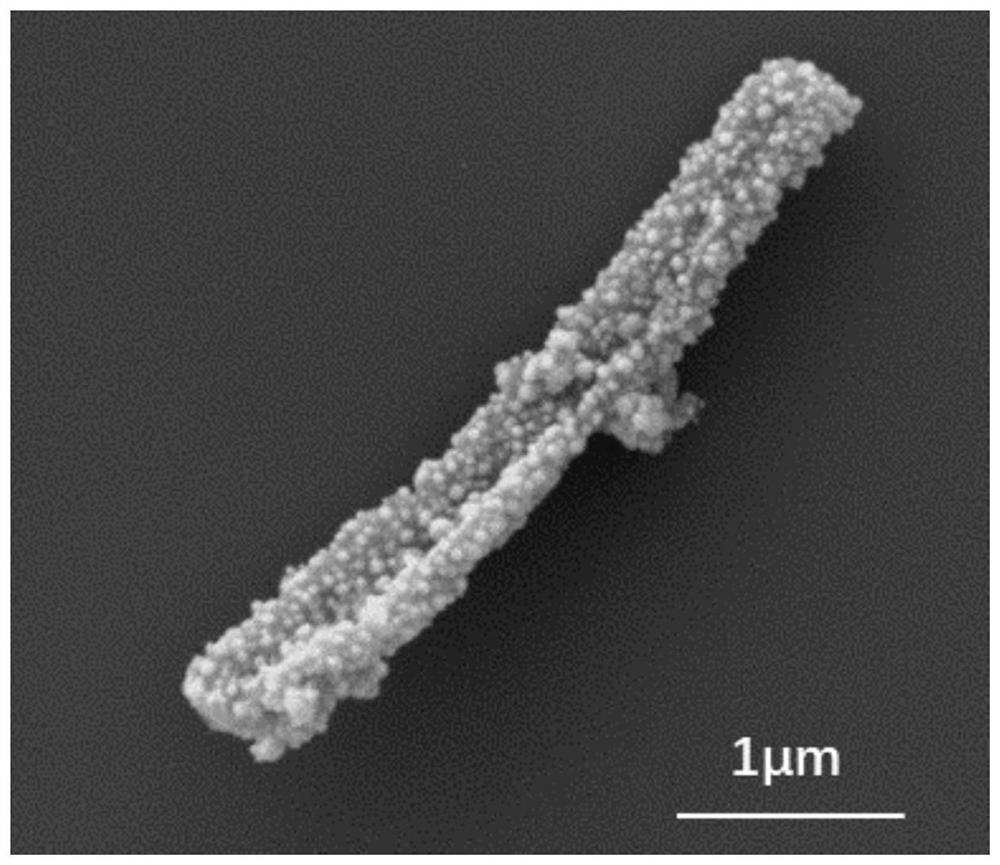 Preparation method of surface-enhanced Raman sensor based on metal organic framework structure