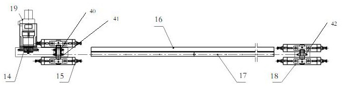 Simple boxless molding sand automatic molding production line and its method