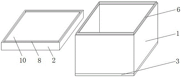 Novel sealing box