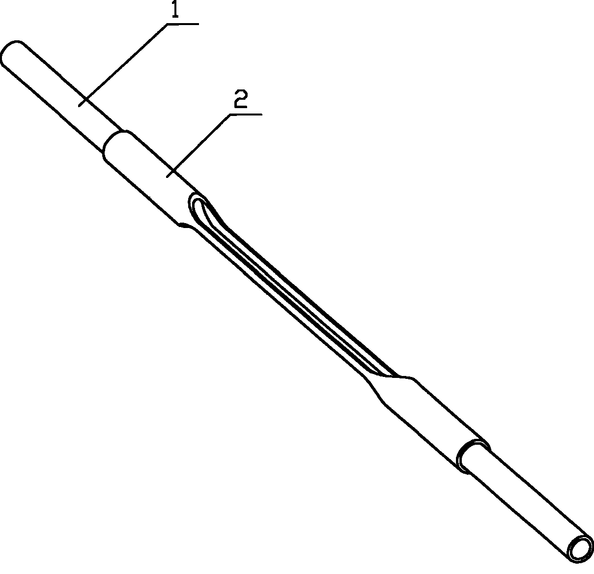 Biological sample glass freezing and conserving appliance