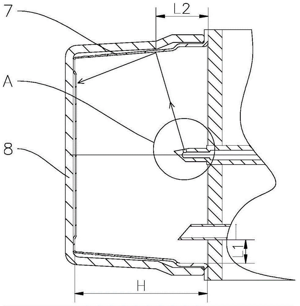 Beverage making method of horizontal type rotation beverage making machine