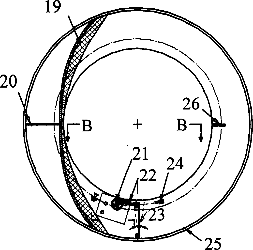 Method for simulating sea waves by using barrel-type centrifugal machine and apparatus therefor