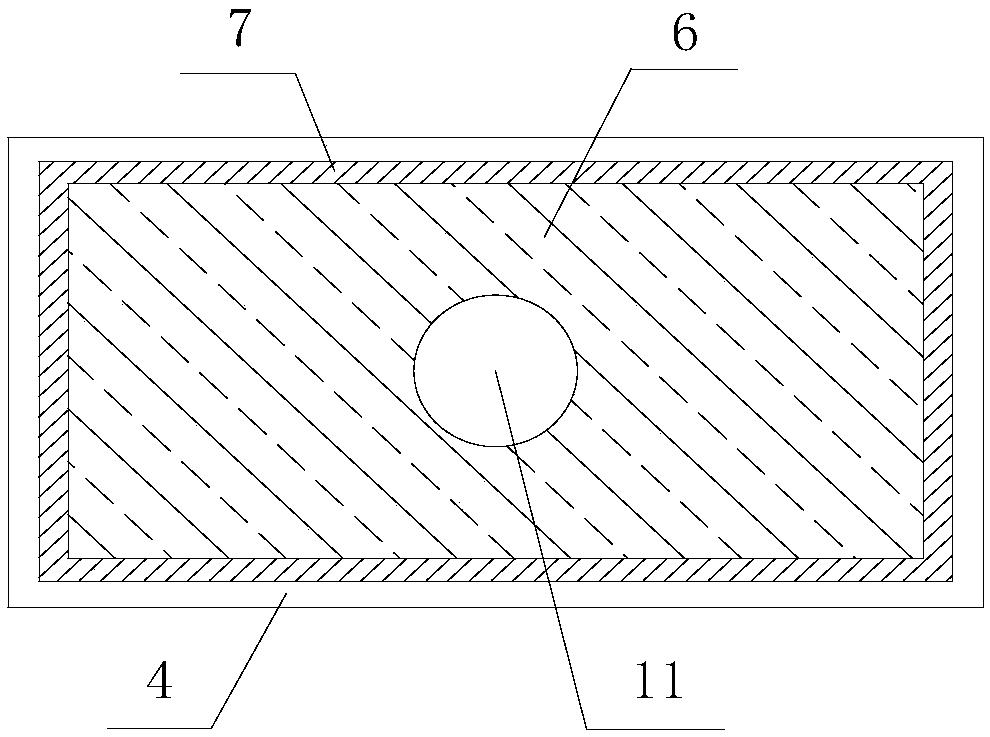 Door sheet carrying device based on anti-collision shock absorption design