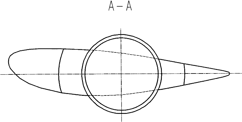 Structure of guide vane vertical surface for improving accuracy of measurement on hydraulic torque of guide vane of model hydraulic turbine