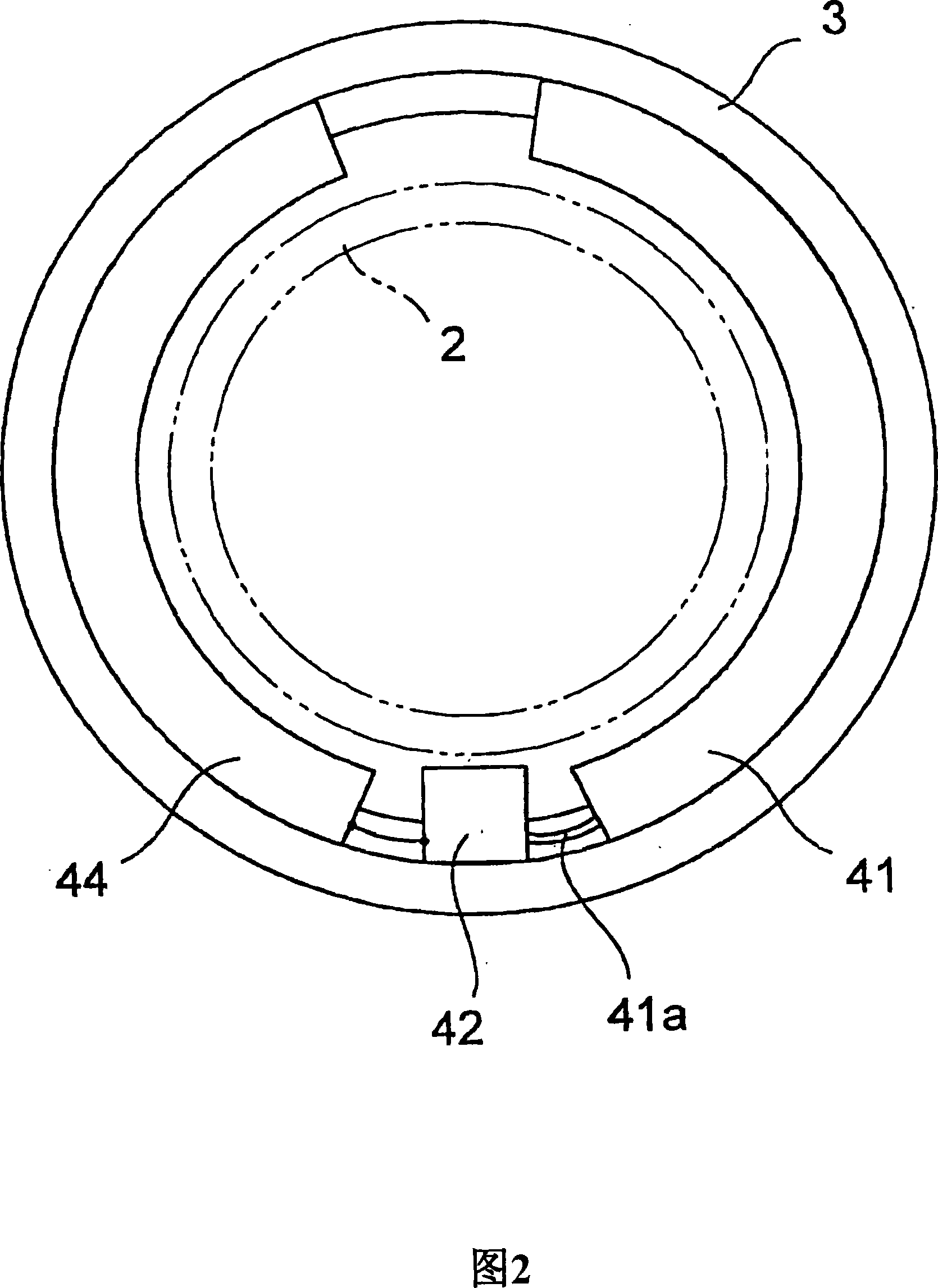 Rolling bearing device and rotary device