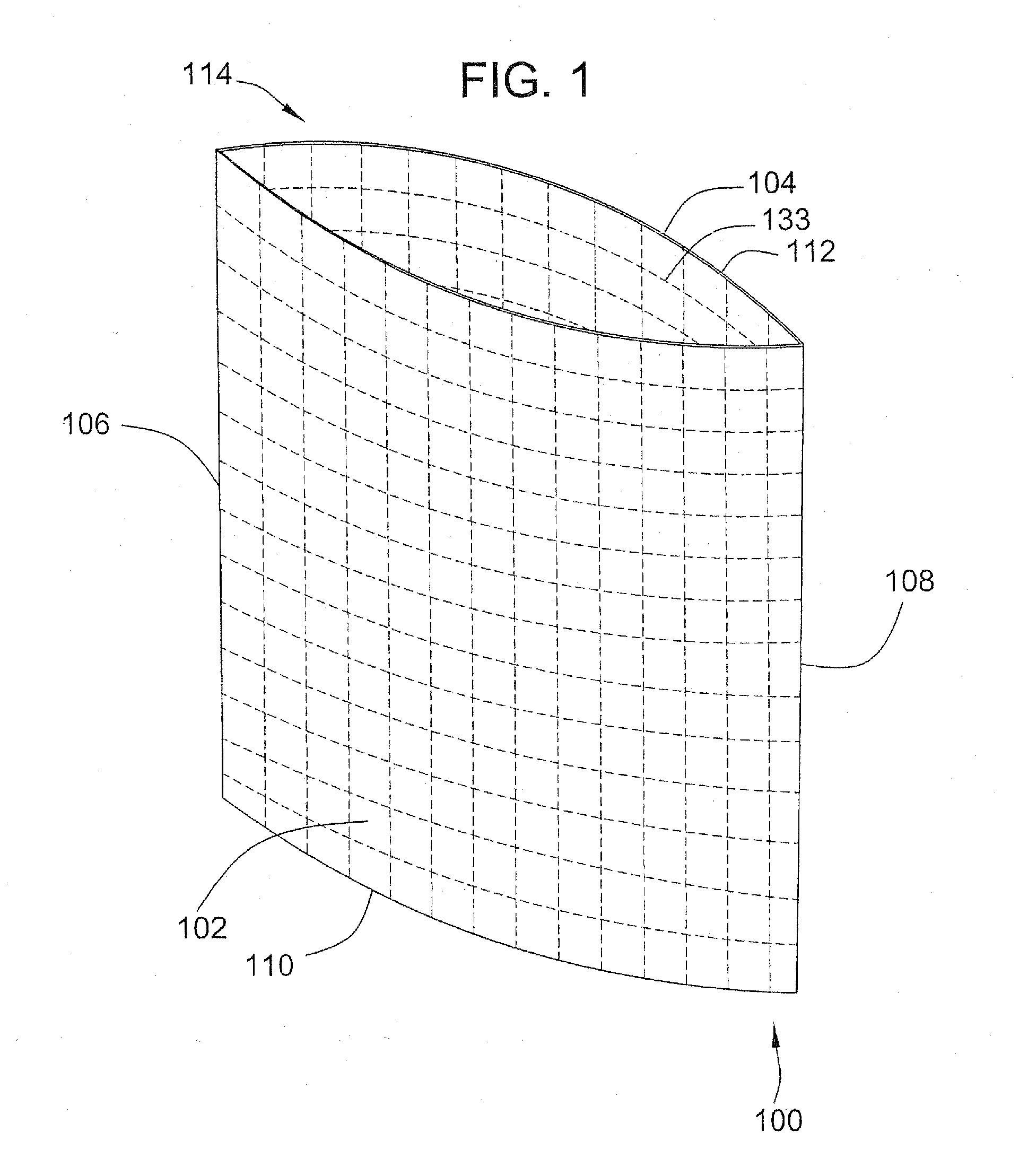 Microwavable bag or sheet material