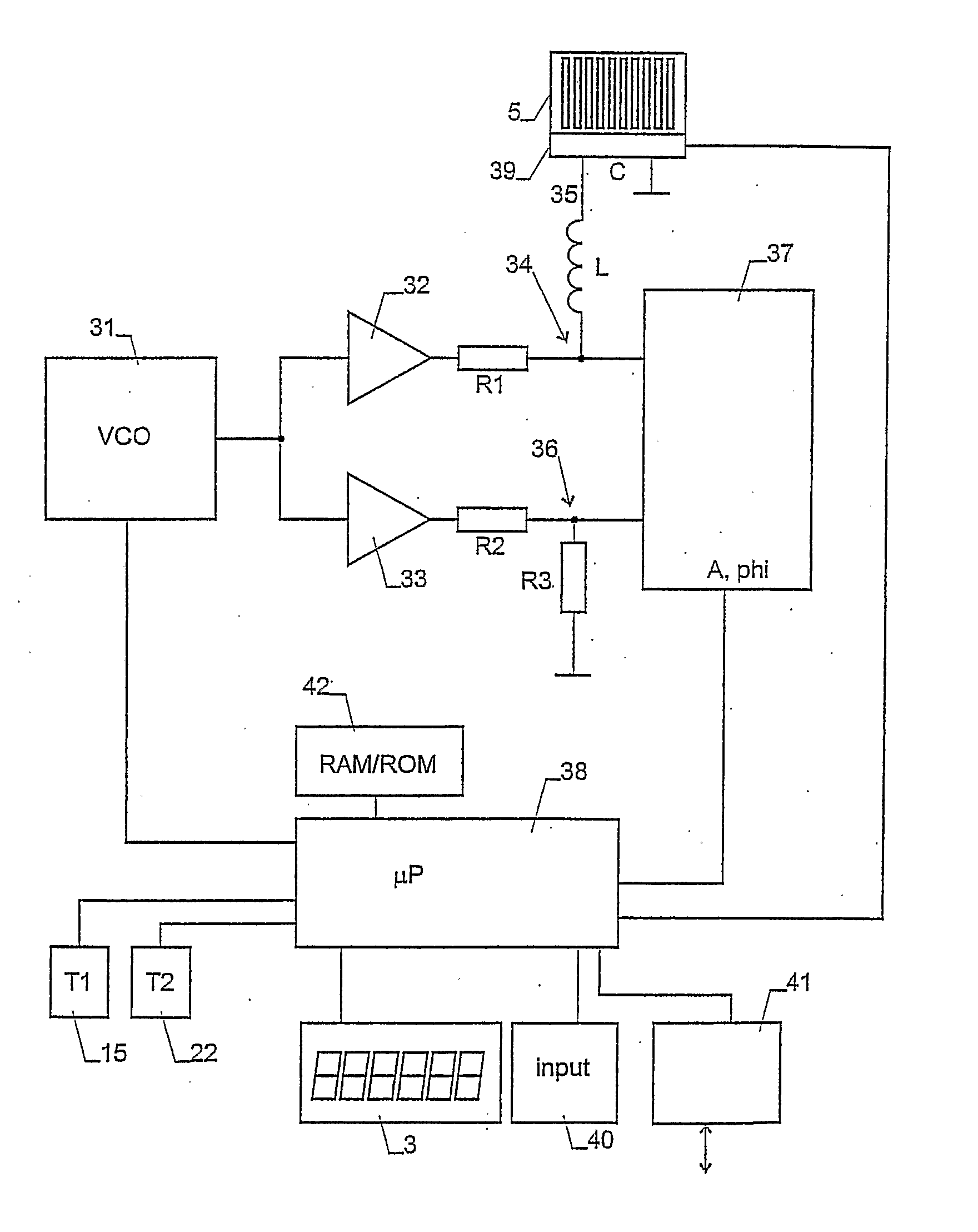 Method and Device for Determining a Parameter of Living Tissue