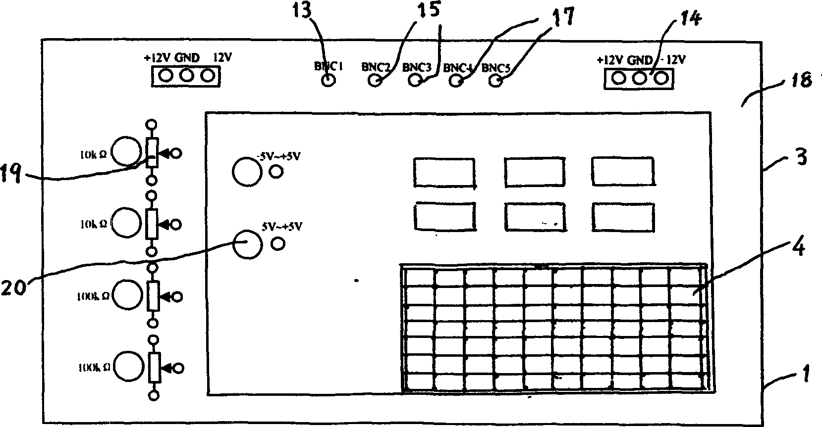 Portable ultra thin passive analogue electron circuit experiment box