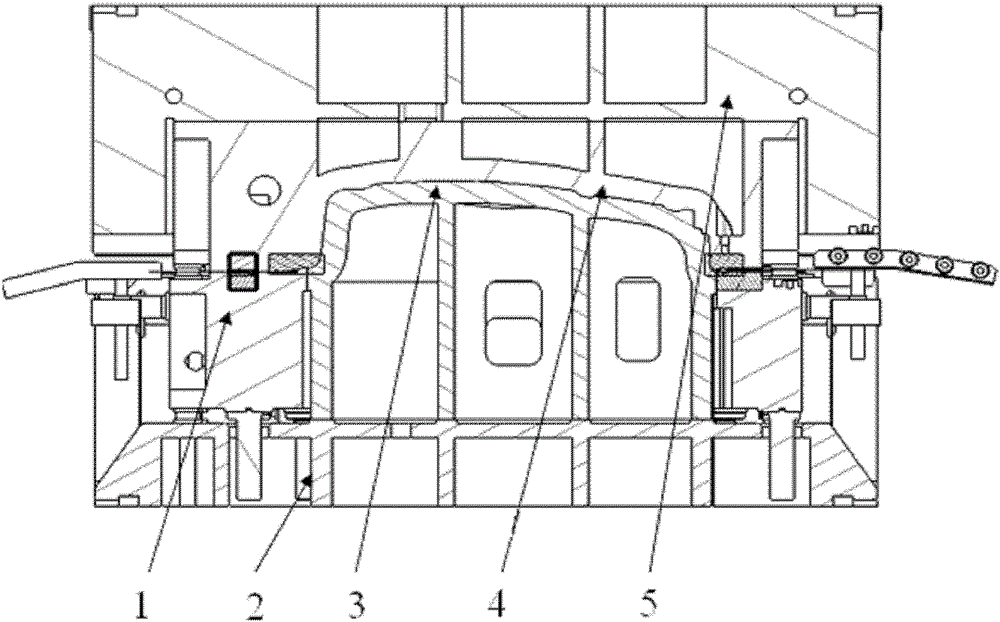 A method for producing parts of an automobile spare tire compartment