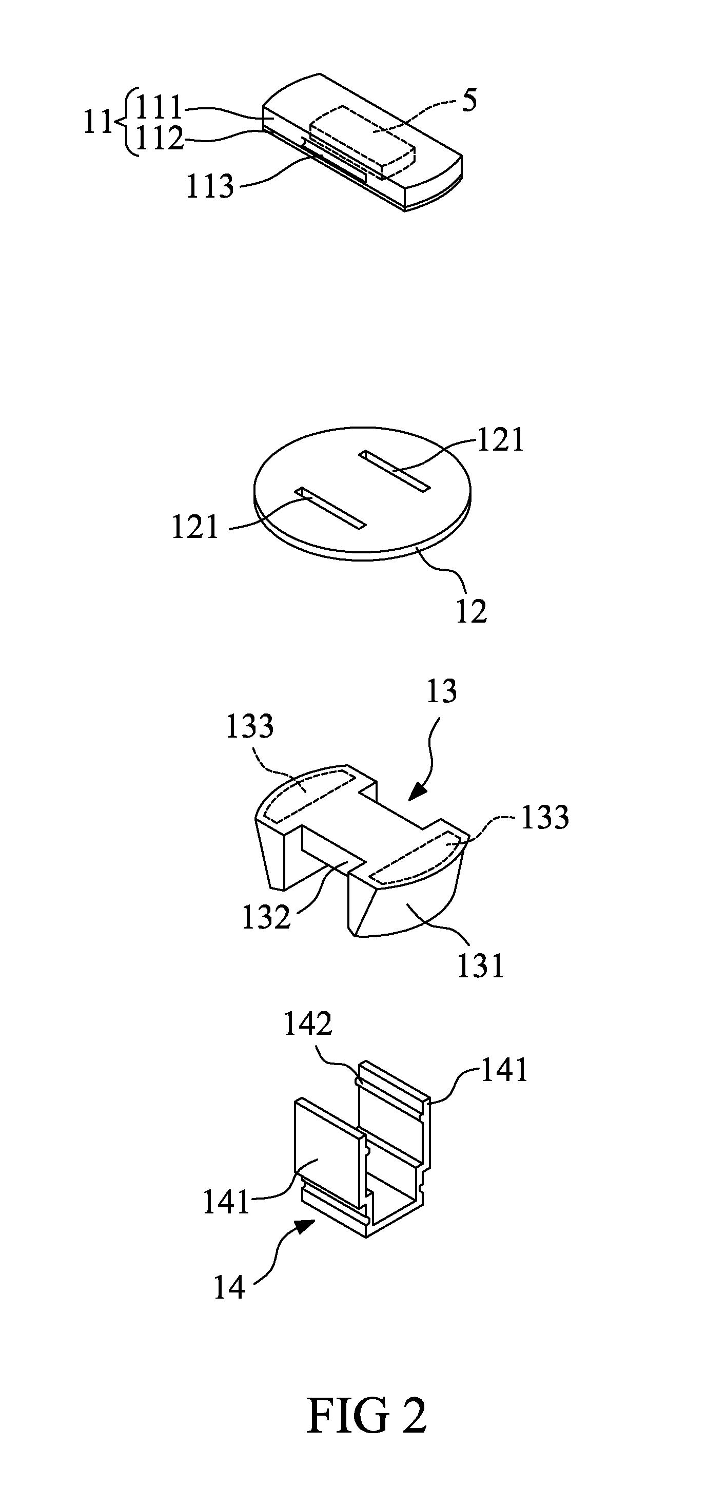 RFID tag holder