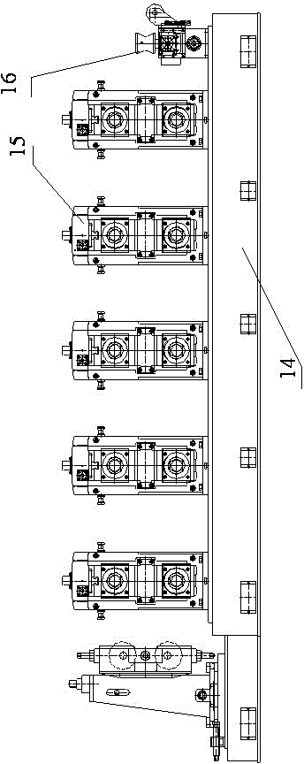 Manufacturing method and manufacturing equipment for online hot rolling and rolling forming of seamless special pipes