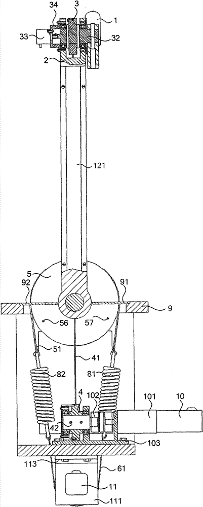 Aircraft steering wheel force feedback system