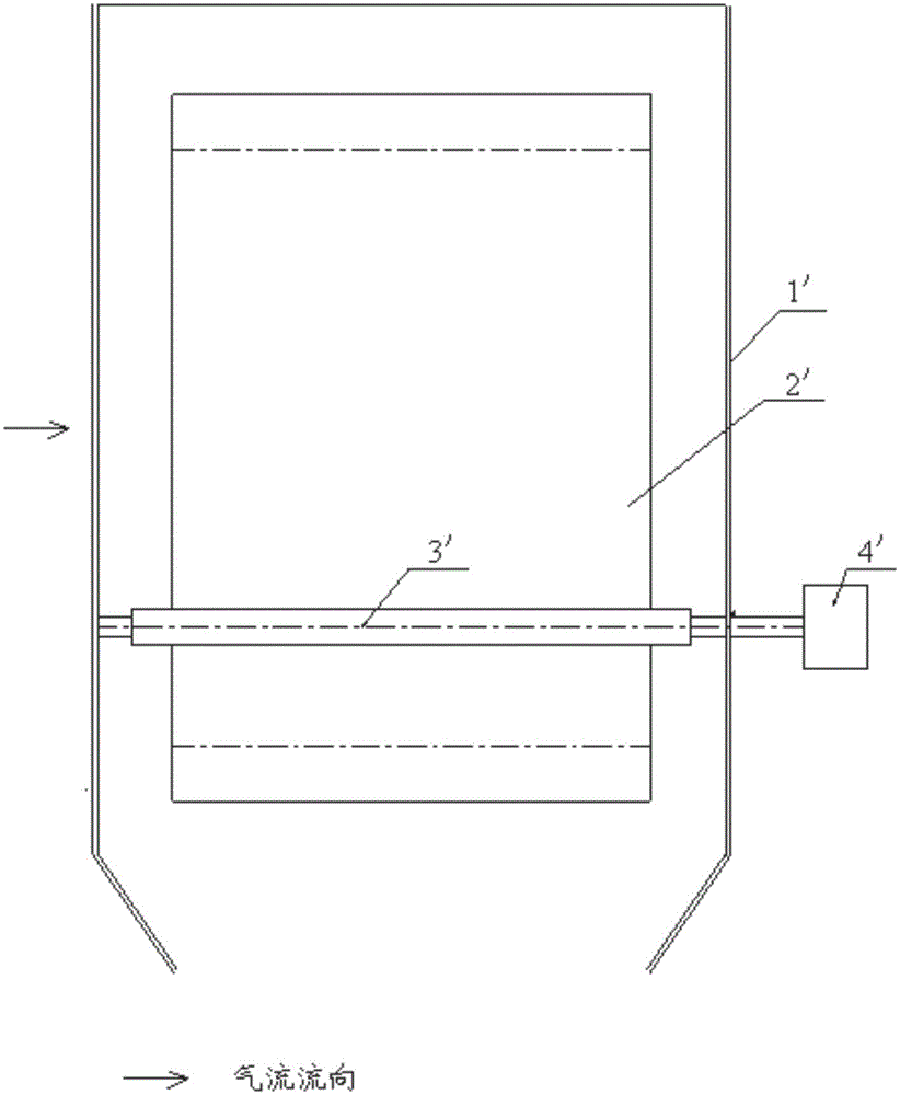 A kind of electrostatic precipitator and its cleaning mechanism