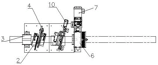 Strip connecting machine