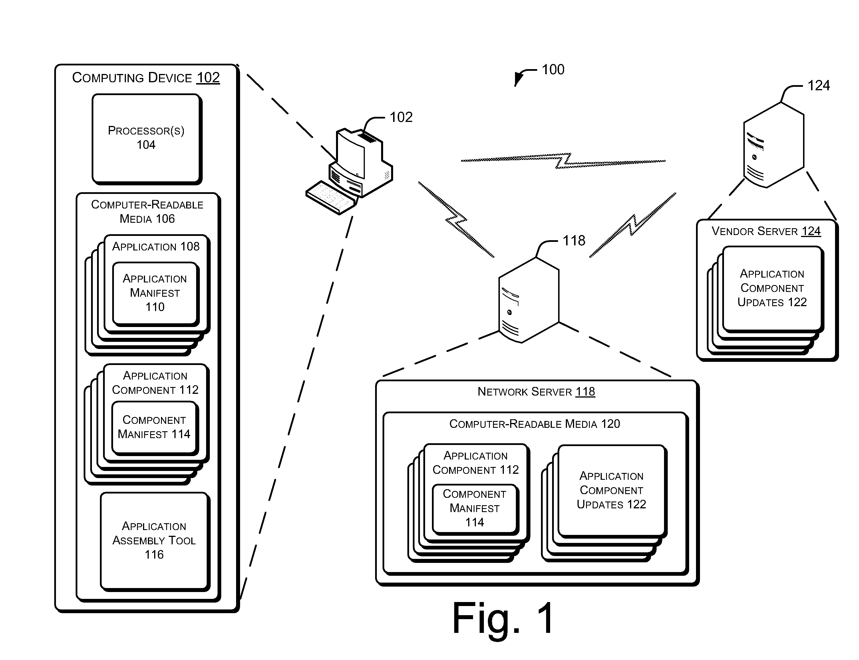 Dynamic Composition of Virtualized Applications