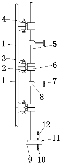 Novel quickly mounted template preparation method