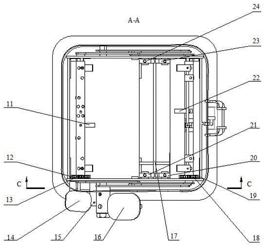 A kind of convenient bagged trash can and its use method