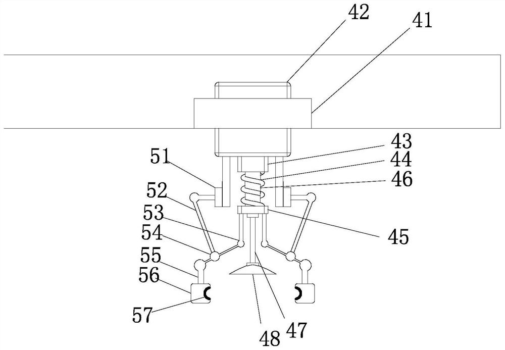 A clamping device for transportation of electronic products