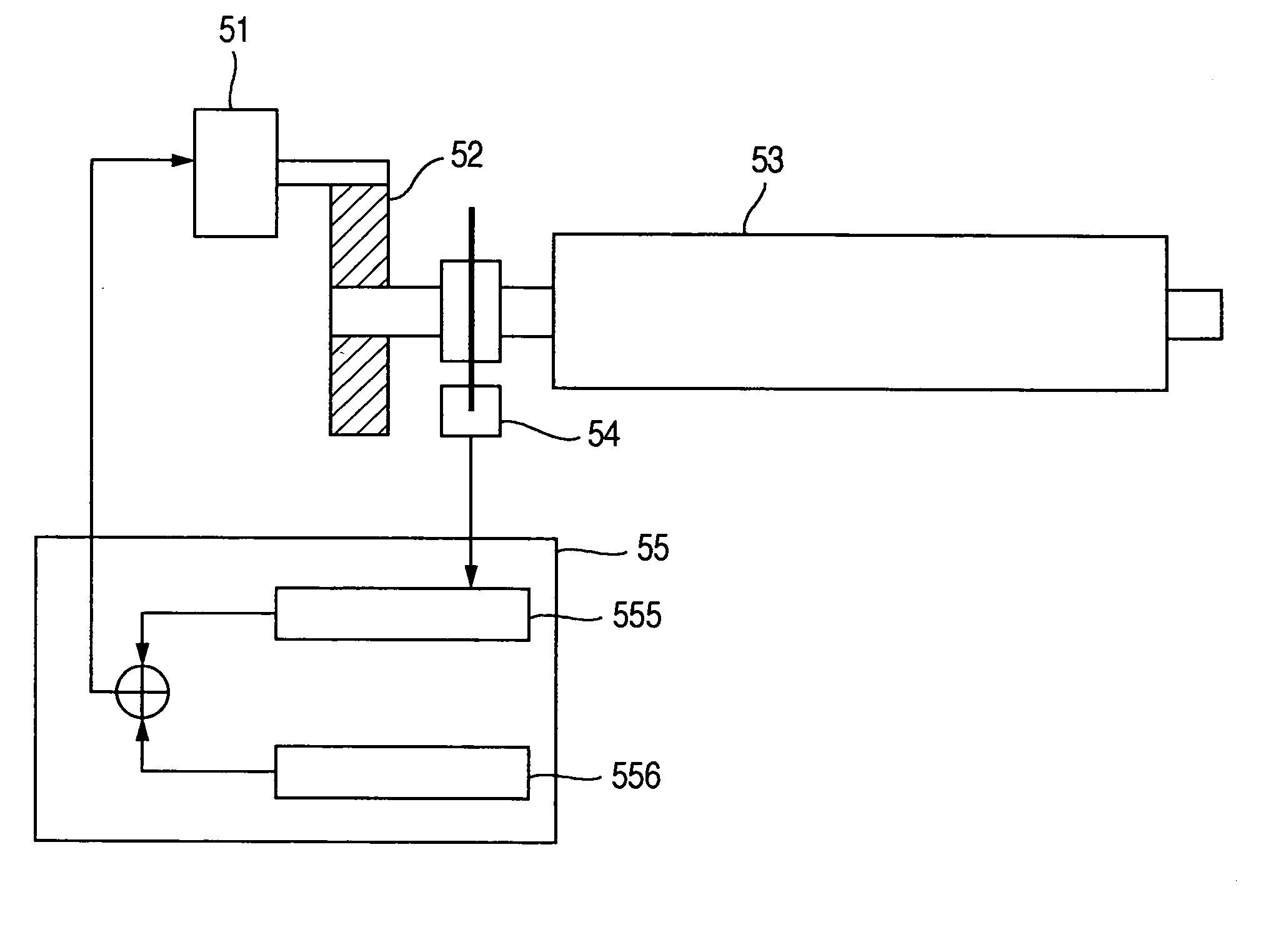 Rotary member driving mechanism, and image forming apparatus employing this mechanism