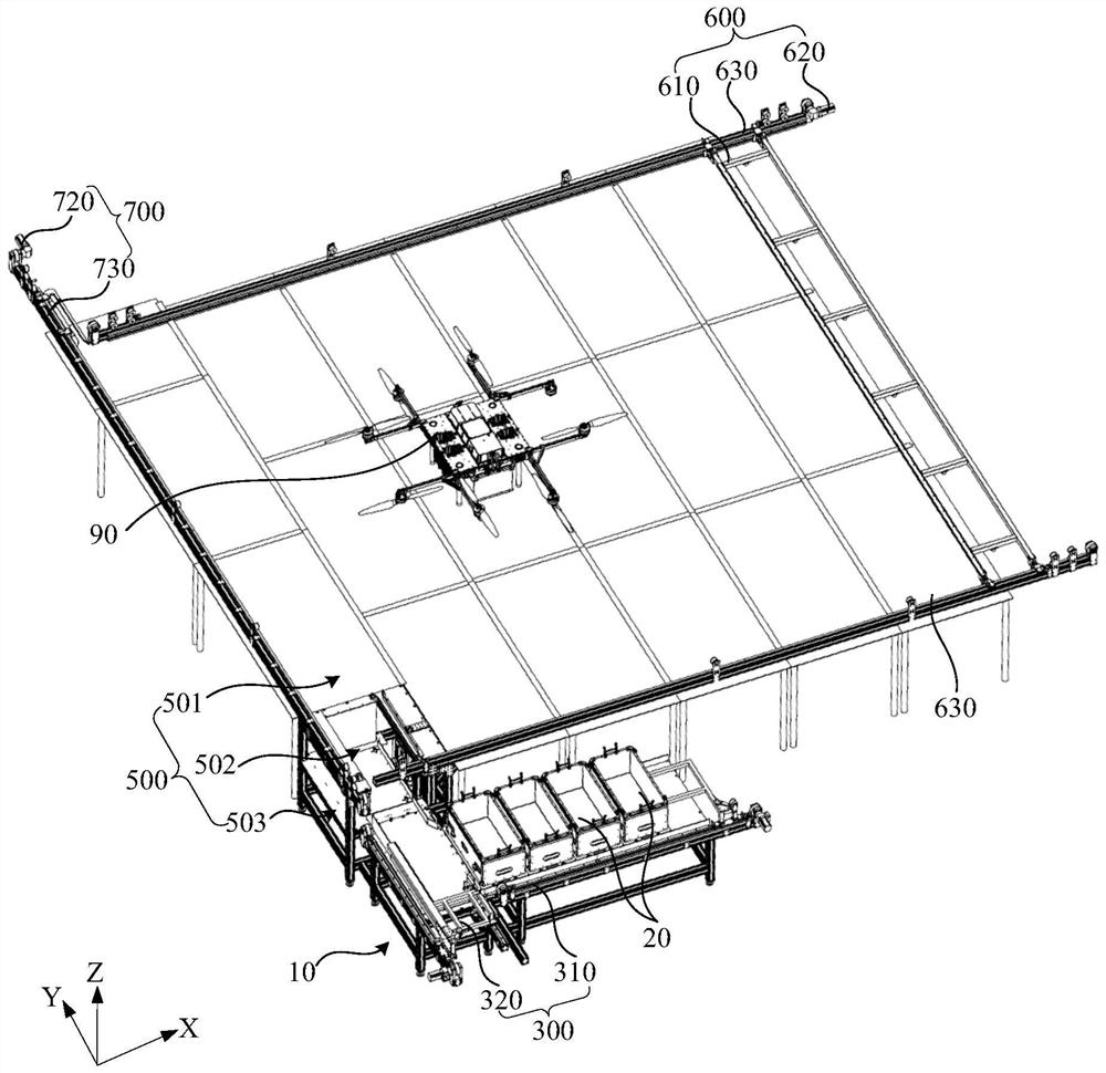 Automatic loading and unloading system and automatic loading and unloading method thereof