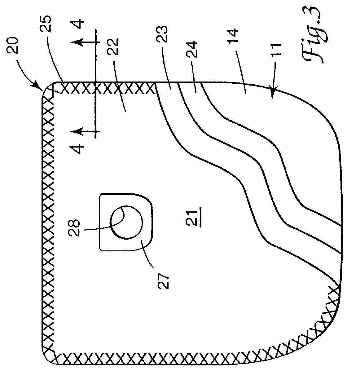 Dual media vacuum filter bag