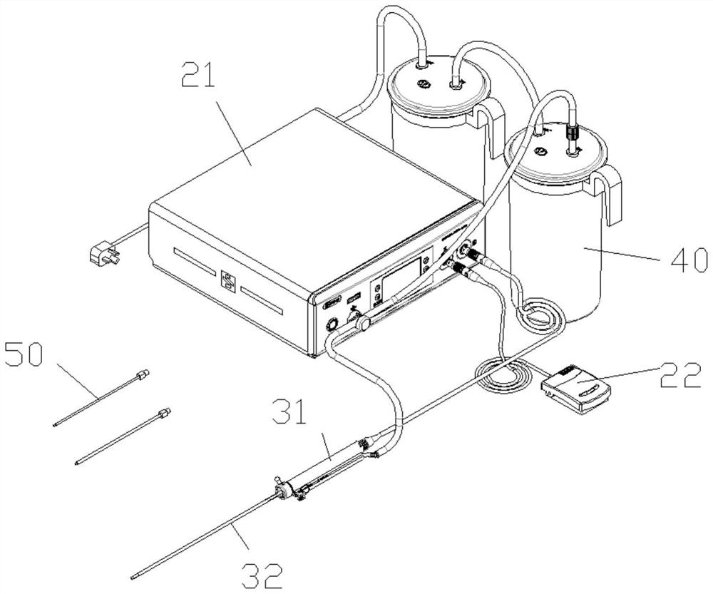 Underwater shaving system capable of avoiding bladder damage and use method