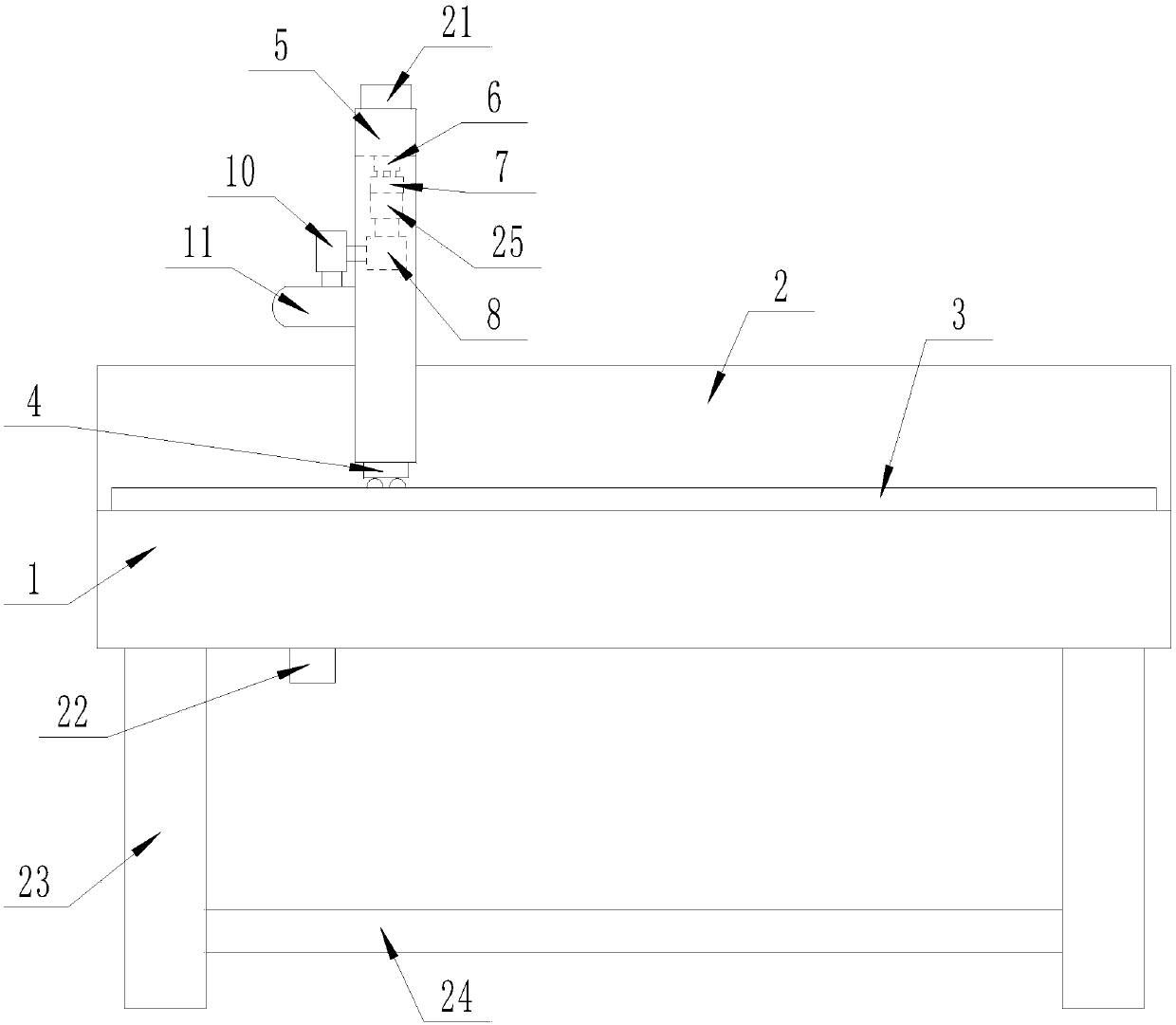 wood grinding device