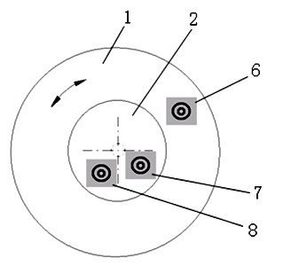 Rotational speed image measurement technology of landing gear drop test aircraft wheel