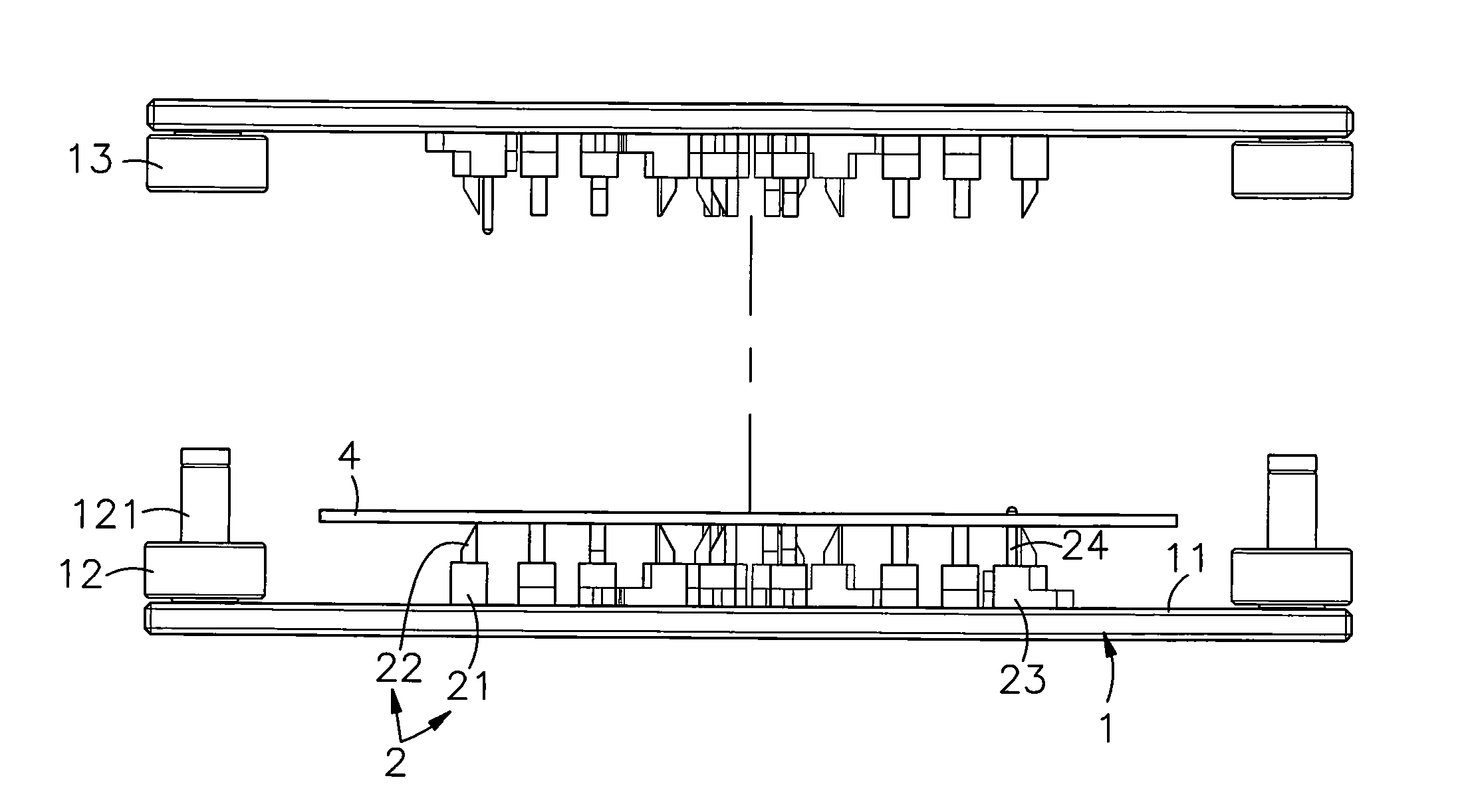 PCB cutter module with detachable cutters