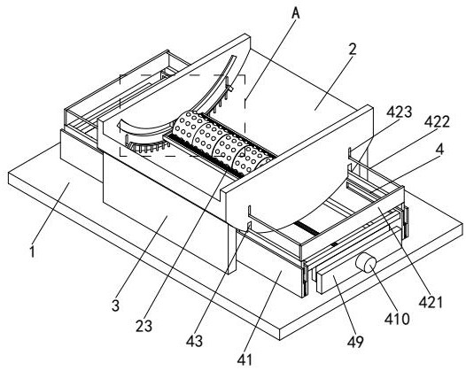 Medical intermediate production grinding machine and grinding process