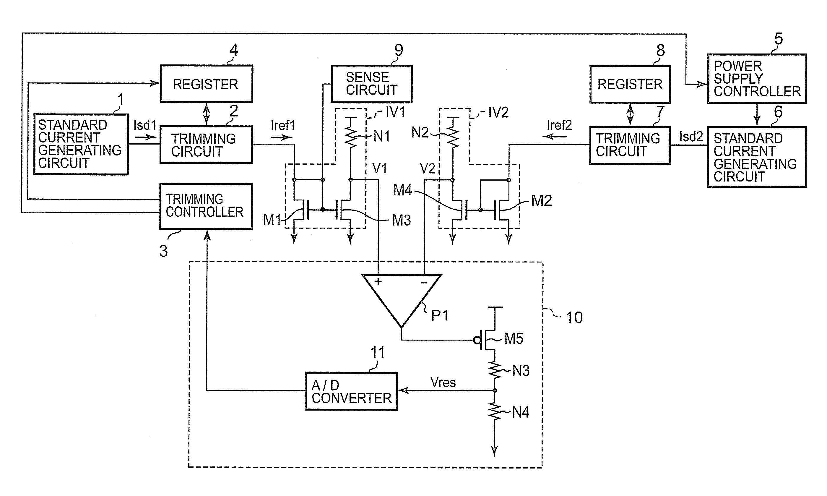 Reference current generating circuit