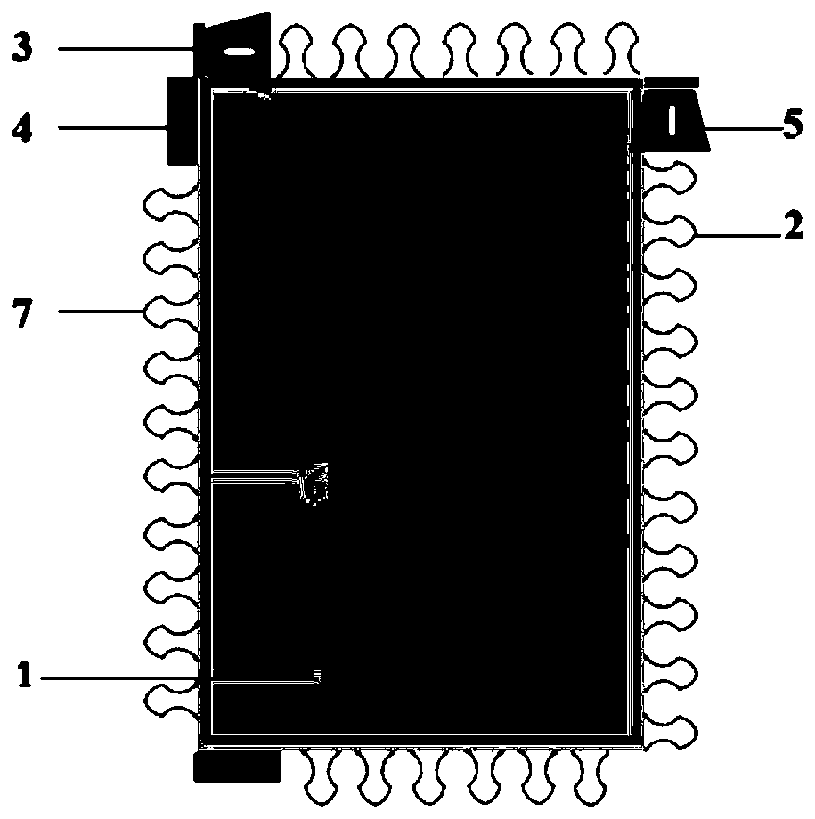 Zipper type connecting system of waterproof plates of tunnel and construction method thereof