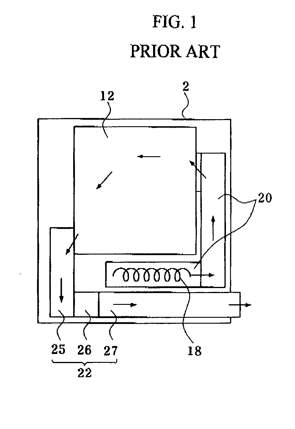 Dryer having heater-installed suction duct