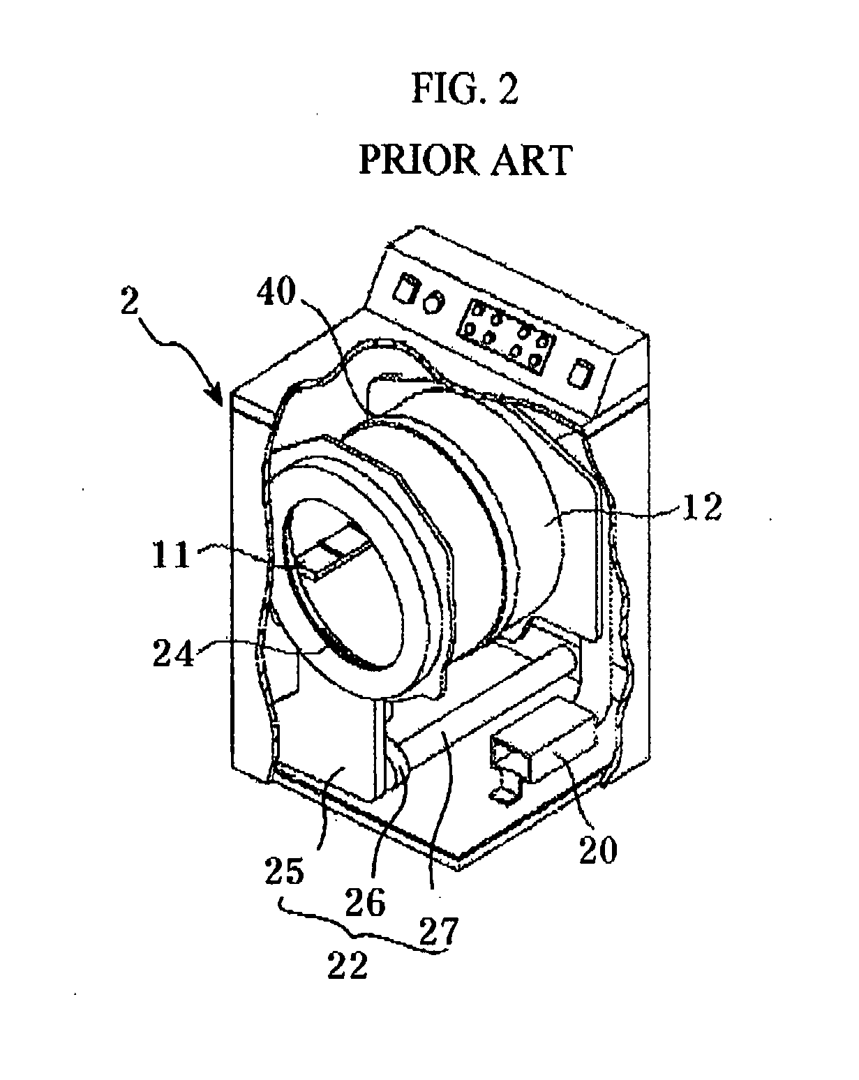 Dryer having heater-installed suction duct