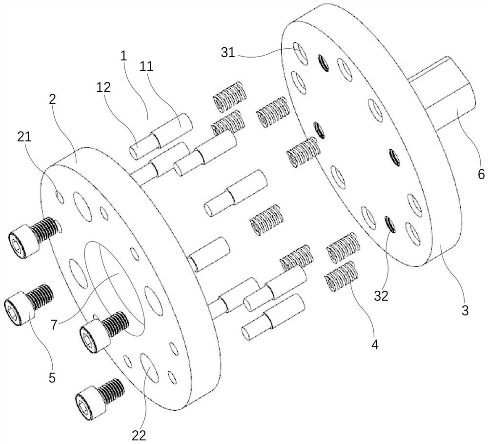 Plane balance positioning device for lathe machining