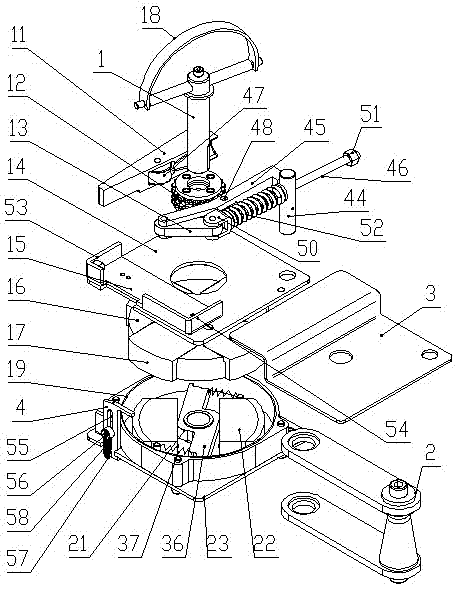 Prompt drop escaping system of super high-rise building