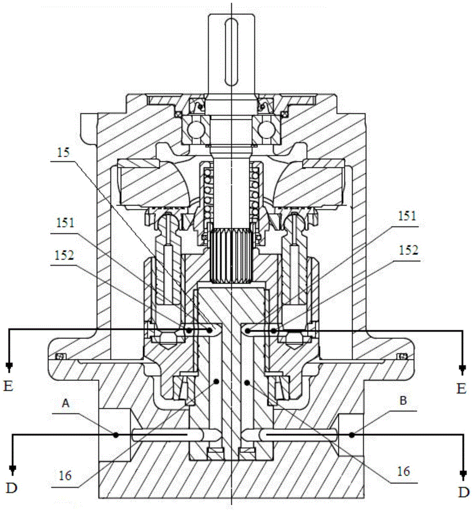 Variable axial plunger pump