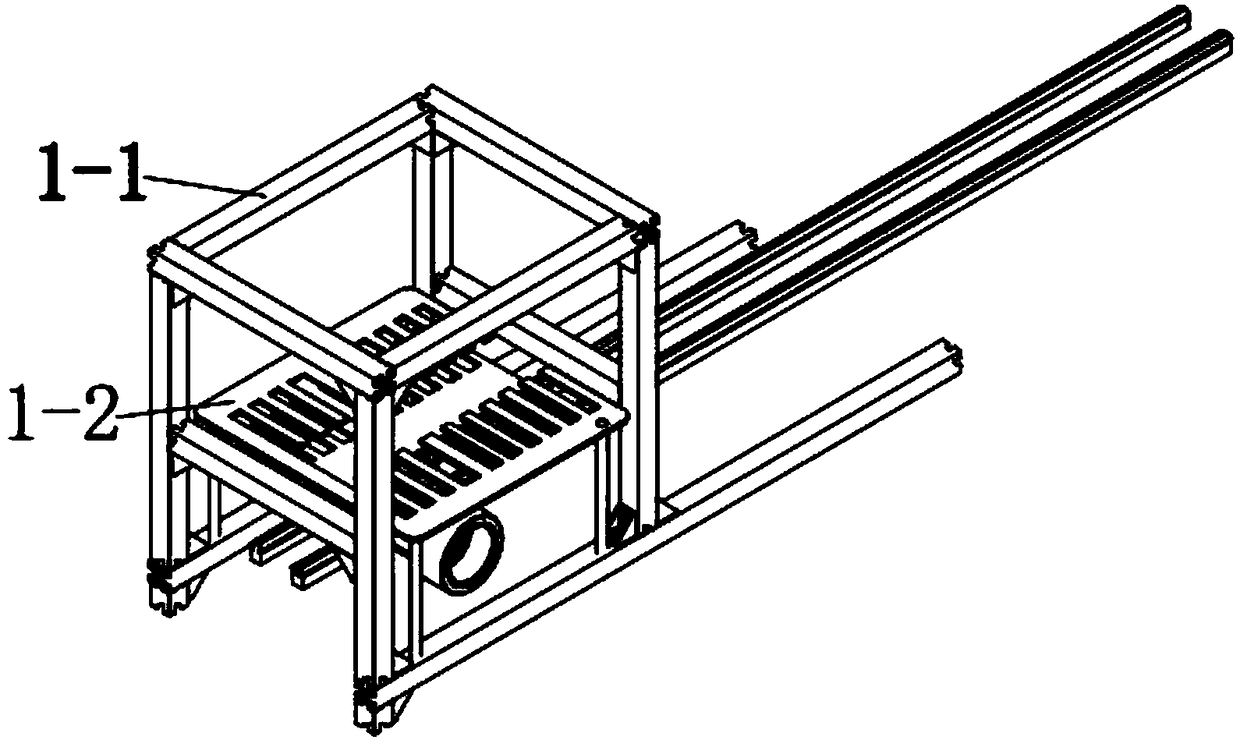 Comb-finger-type stereo parking garage