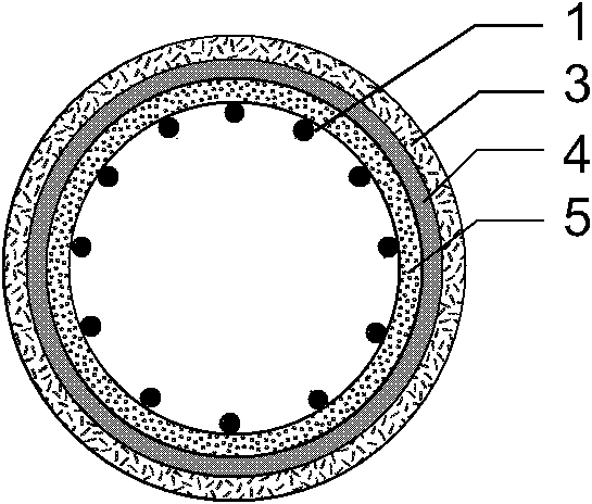 Internal lumen inner bracket with bilateral medicine-releasing performance and preparation method thereof