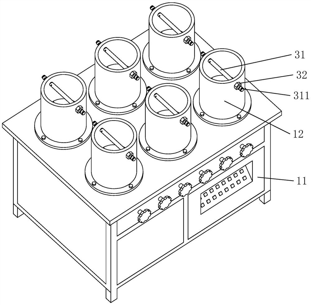 Automatic pressure-regulating concrete impermeability instrument