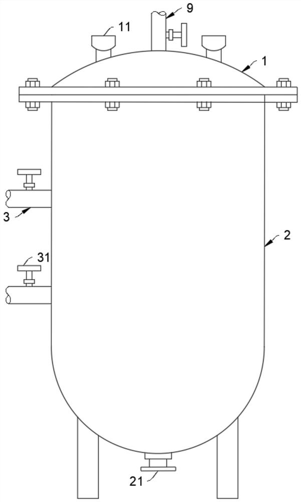 Sewage recovery device with multiple filtering functions